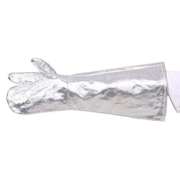 Da 105 1000 Degrees Celsius Aluminized Heat Resistant Gloves Silver Welding Gloves