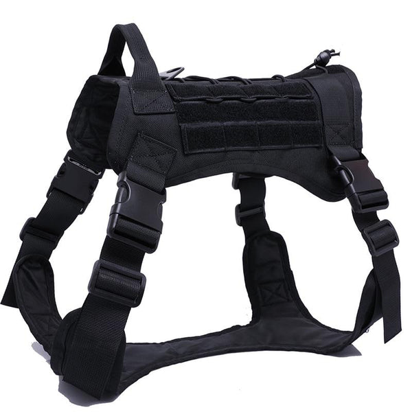 Tactical Dog Harness Vest With Handle Leash Harnesses
