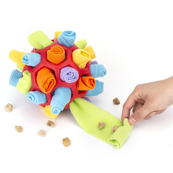 Dog Snuffle Ball Slow Feeding Treat Hiding Pet Toy Dog Snuffle Mats
