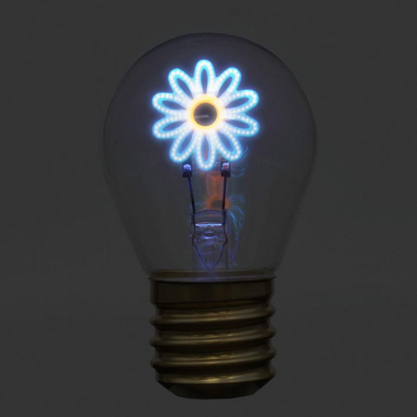 Elosung Daisy Shape Portable Usb Rechargeable Led Bulb Night Light & Festive Decor Night Lights
