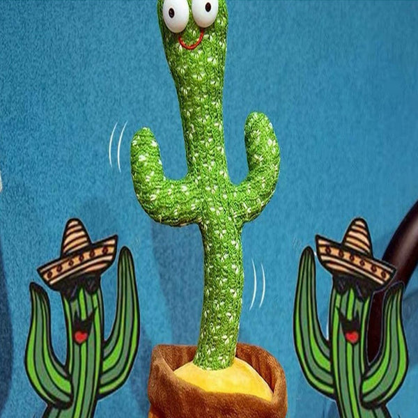 Dancing Cactus Kids Talking Toys For Home Decor And Enter Musical Toys