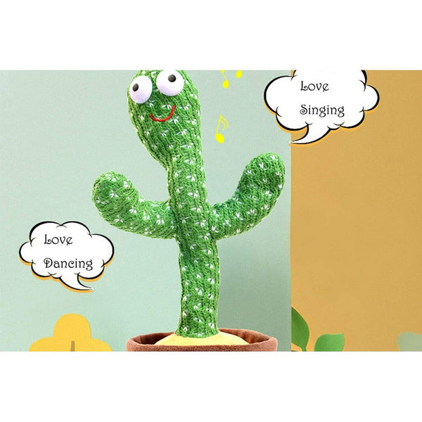 Dancing Cactus Kids Talking Toys For Home Decor And Enter Musical Toys
