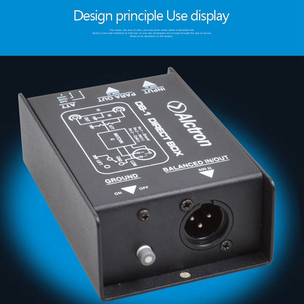 Db 1 Single Passive Impedance Converter Dibox Front Stage Effector Box