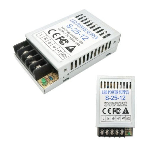 Dc12v 24W 360W Universal Regulated Switching Power Supplyfor Led Stripcctv Computer Project Silver 2A Switching Mode Power Supplies