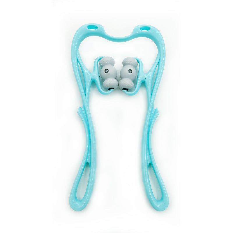 Neck Massager For Pain Relief Deep Tissue 360 Degree Roller With Pressure Points Massagers