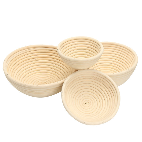 Other Bakeware & Ovenware Round Banneton Brotform Rattan Basket Bread Dough Proofing Bowl