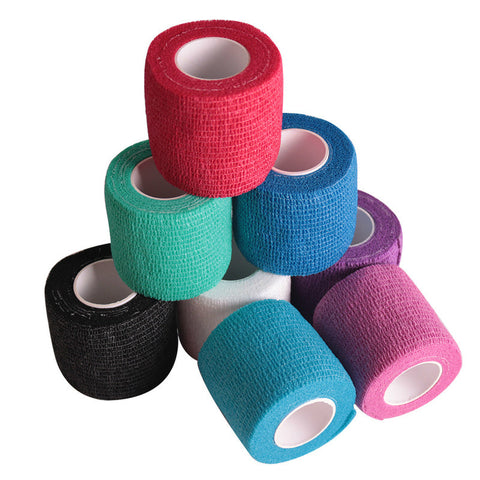 Self Adhesive Elastic Bandage Wrap Colourful Tape Bandages Gauze & Dressings