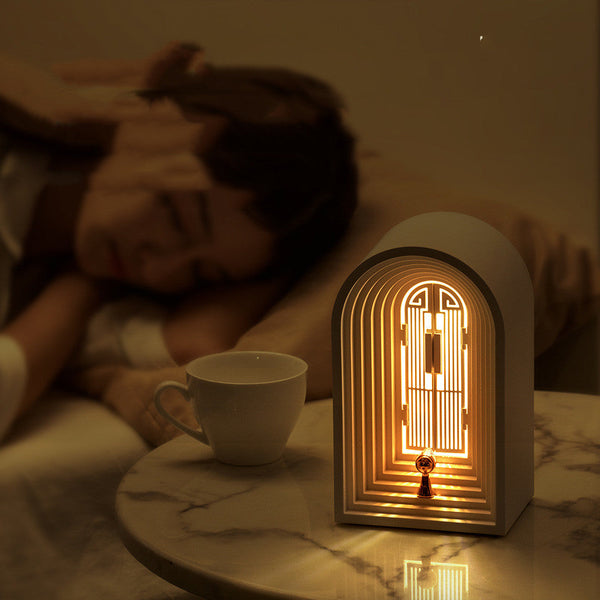 Led Nordic Table Lamp Night Light Bluetooth Smart Speakers