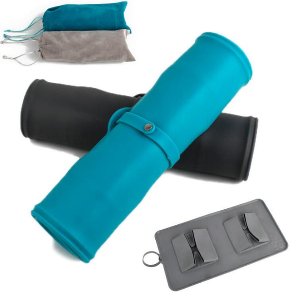 Silicone Foldable Travel Pet Bowl Dog Cat Feeding Equipment Dishes Feeders & Fountains