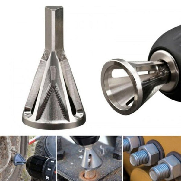 Deburring External Chamfer Grinding And Trimming Tool Silver Drill Bits
