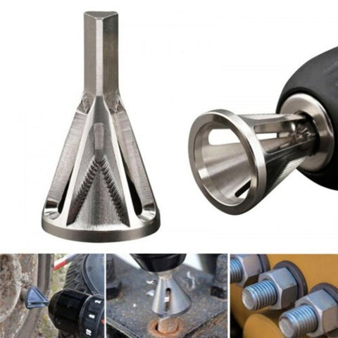 Deburring External Chamfer Grinding And Trimming Tool Silver Drill Bits
