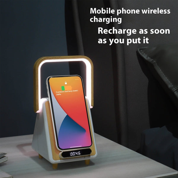 Wireless Charging Induction Bluetooth Small Night Lamp Audio Dock Audio Docks & Mini Speakers