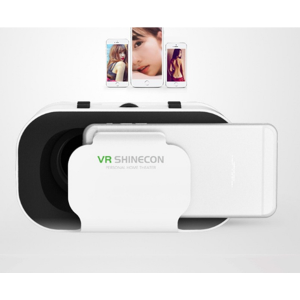 3D Vr Glasses Headset Head-Mounted Adjustable For Ios Android Smart Phones