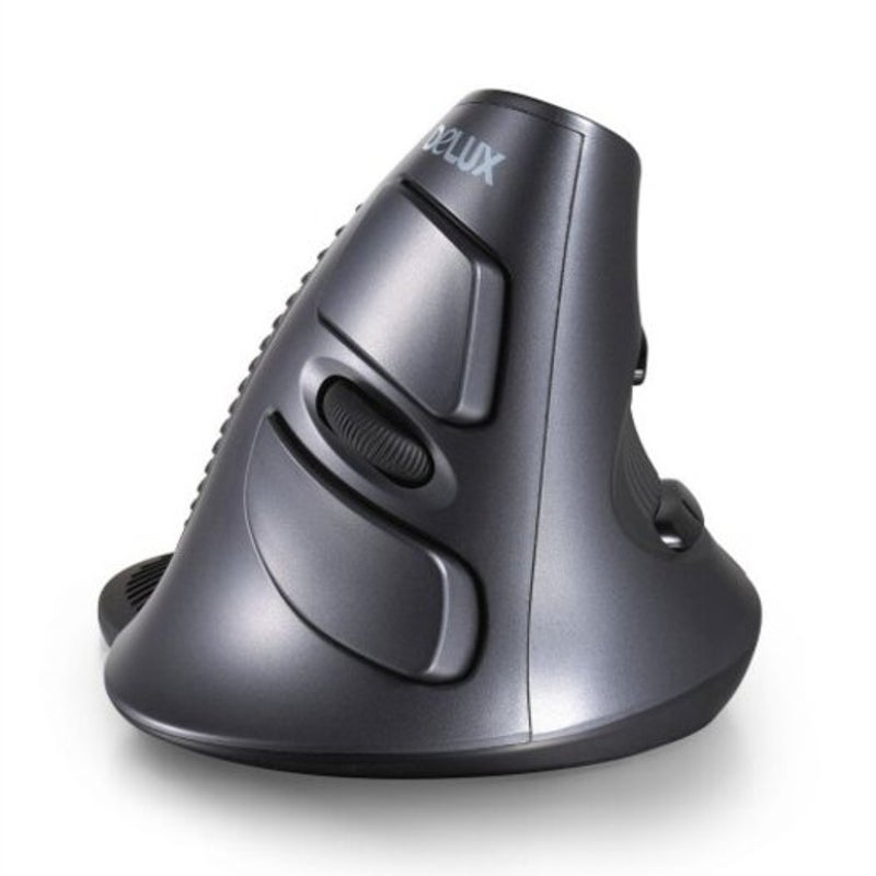 M618 Ergonomic Office Vertical Mouse Buttonsoptical Right Hand Mice With Wrist Mat Black Mice Trackballs & Touchpads