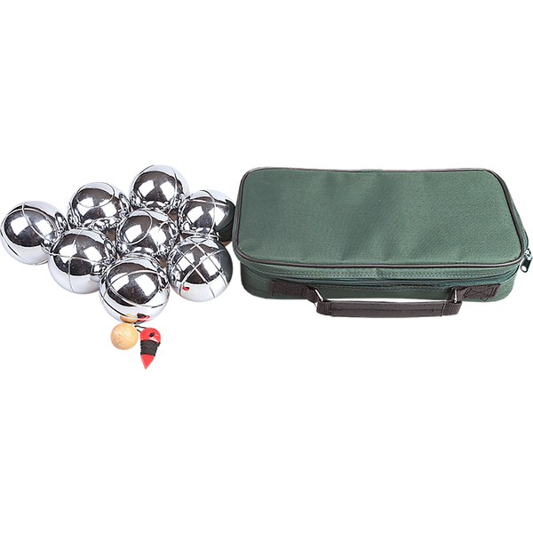 Randy & Travis Machinery Deluxe Boules 8 Alloy Ball Set Bocce
