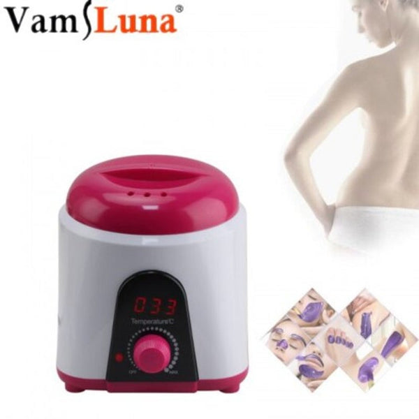Depilation Machine Multifunctional Digital Display Wax Bean Melter Intelligent Heating Instrument Rose 300 G Waxing Supplies