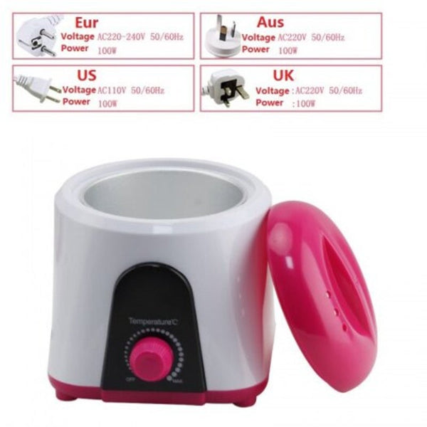 Depilation Machine Multifunctional Digital Display Wax Bean Melter Intelligent Heating Instrument Rose 300 G Waxing Supplies