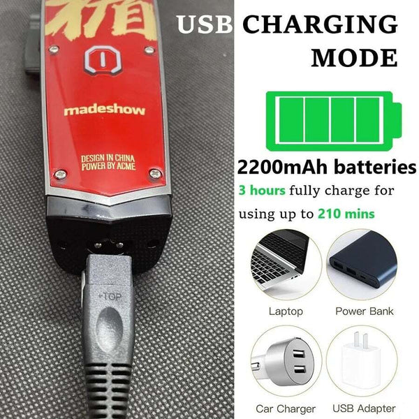 Professional Hair Trimmer For Men Electric Cutting Machine 7000 Rpm Barbers Clippers & Trimmers