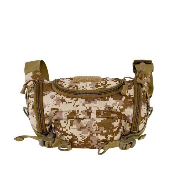 1000D Waterproof Oxford Mens Belt Fanny Pack Shoulder Messenger Bag Tactical Waist Packs & Bags