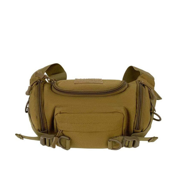 1000D Waterproof Oxford Mens Belt Fanny Pack Shoulder Messenger Bag Tactical Waist Packs & Bags