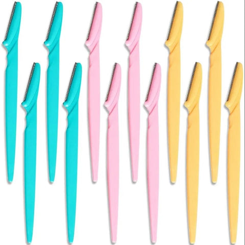 100Pcs Eyebrow Trimmer Blade Shaping Knife Brow Epilation Face Blades Hair Removal Scraper Shaver Woman Makeup Tools