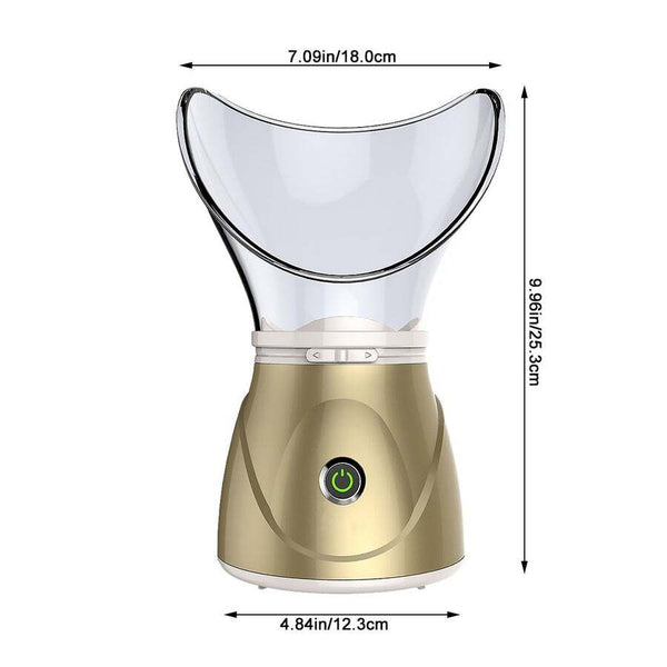 Facial Cleansing Devices Facial Face Steamer Deep Cleanser Mist Sprayer Spa Skin Vaporizer Purple