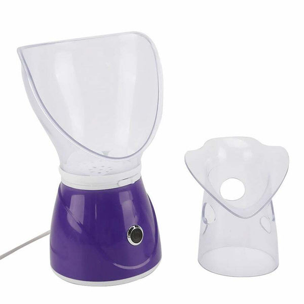 Facial Cleansing Devices Facial Face Steamer Deep Cleanser Mist Sprayer Spa Skin Vaporizer Purple