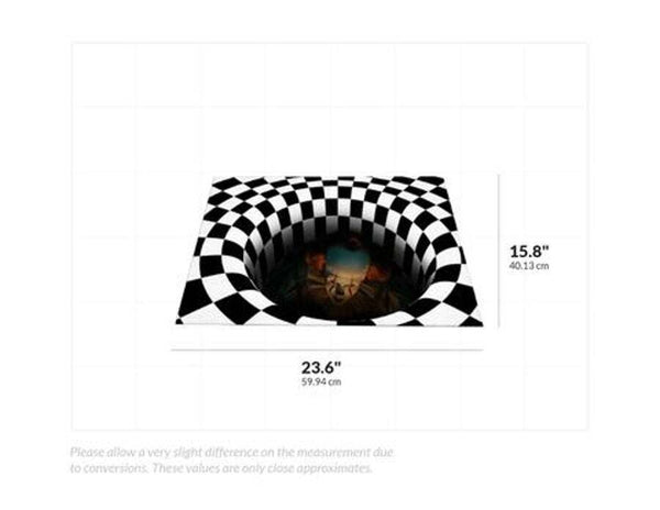 It Illusion Doormat Halloween Decor Welcome Doormats Kitchen Bath Mat Rugs Door Mats & Floor Mats