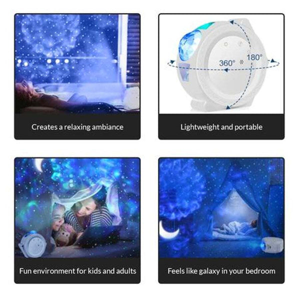 Starry Night Galaxy Projector Kids Light Projectors