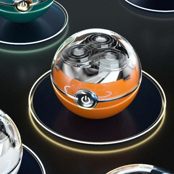 Mini Rechargeable Electric Razor Waterproof Barber Rotary Beard Men's Shavers