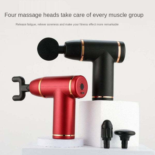 Mini Usb Deep Tissue Massage Gun Muscle Relaxation Equipment Relaxer Booster Fascia For Gym