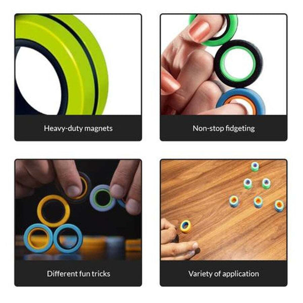 The Magnetic Fidget Rings Fidget Blocks