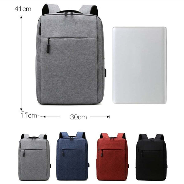 Usb Charging For Men Waterproof Oxford Cloth Bag Multifunction Laptop Backpacks