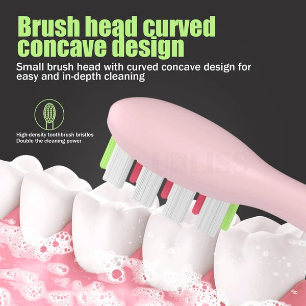 Electric Toothbrushes Sonic Smart Rechargeable Whitening Acoustic Wave