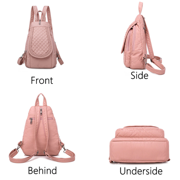 Designer Backpack Women Fashion Pu Leather Mini For Waterproof Small Backpacks Teenagers Women's Bag New
