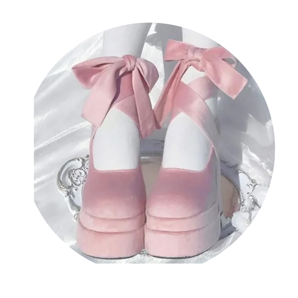 Designer Platform Women Mary Jane Shoes Elegant Cross Strap Thick Heel Pumps Heels