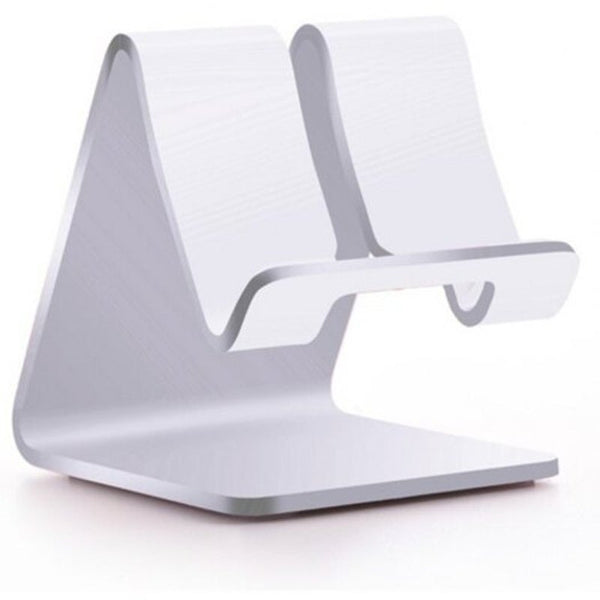 Desktop Phone Metal Stand Holder Silver Mounts & Holders