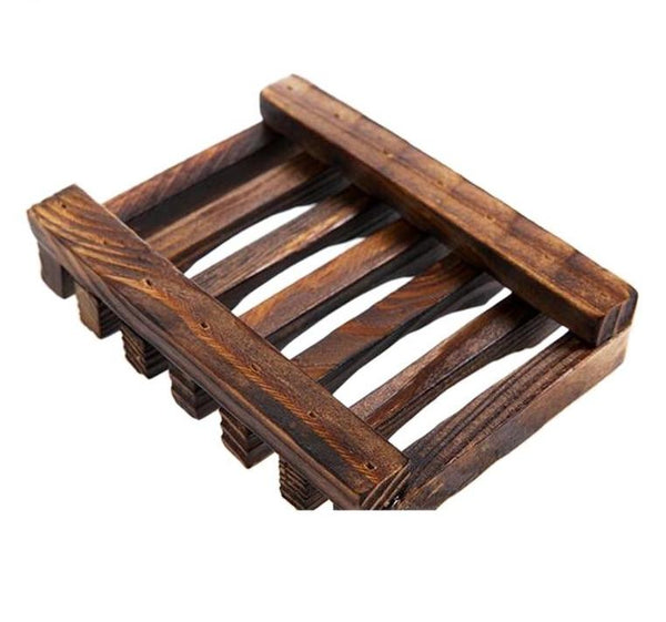 Wooden Soap Dish Country Modern Bathroom Home Decor