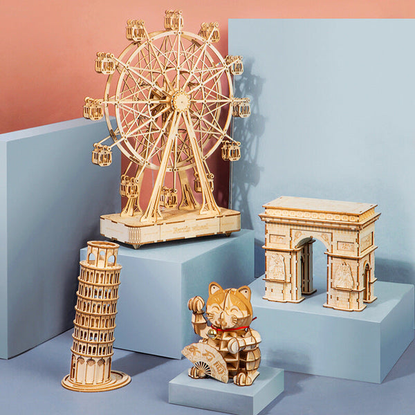 Robotime 3D Plutus Cat Model Puzzles