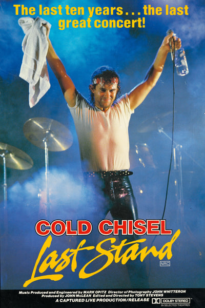 Smart Artists Memorabilia Cold Chisel Last Stand Movie Poster 1983 Framed A1 Posters & Prints