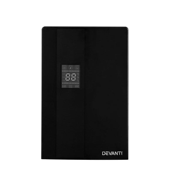 Devanti 2L Dehumidifier Air Purify Black Dehumidifiers