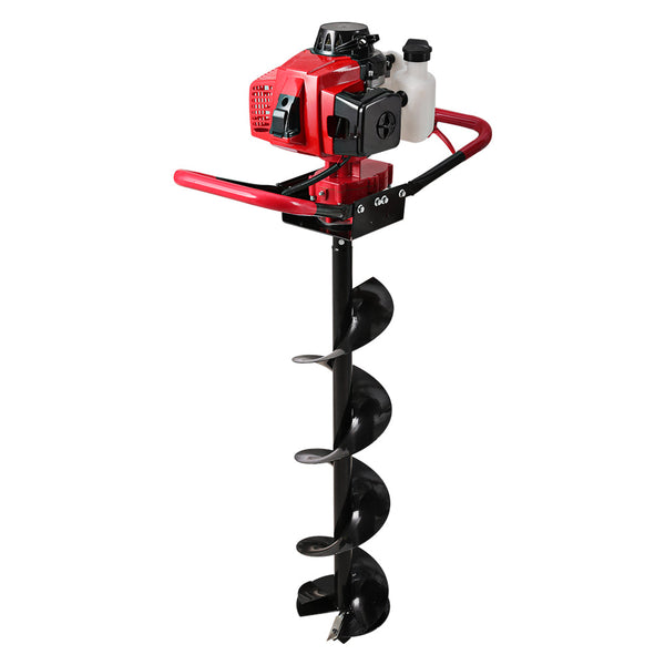 Giantz 92Cc Post Hole Digger 200Mm Petrol Drill Extension Auger Bits Post Hole Diggers & Augers