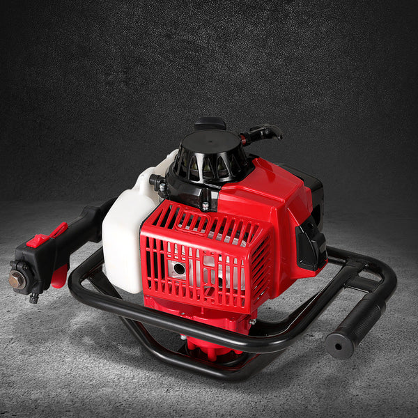 Giantz 92Cc Post Hole Digger Motor Only Engine Petrol Red Post Hole Diggers & Augers