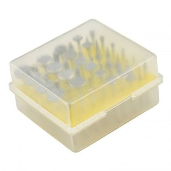 Diamond Dense Grinding Piece 10Pcs Silver Drill Bits