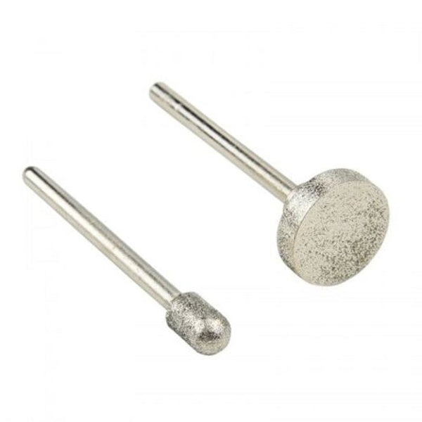 Diamond Dense Grinding Piece 10Pcs Silver Drill Bits