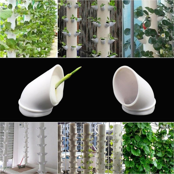 40Pcs Diy Hydroponics Soilless Plant Grow Cups Seed Starter