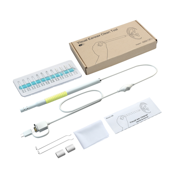 Digital Ear Cleaning Endoscope Otoscope 3 In 1 Multifunctional Cleaner Usb Borescope Visual Wax Remover Hd Camera Ear Wax Removers