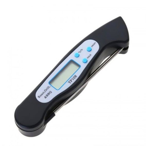Digital Kitchen Cooking Food Folding Thermometer Black