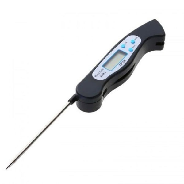Digital Kitchen Cooking Food Folding Thermometer Black