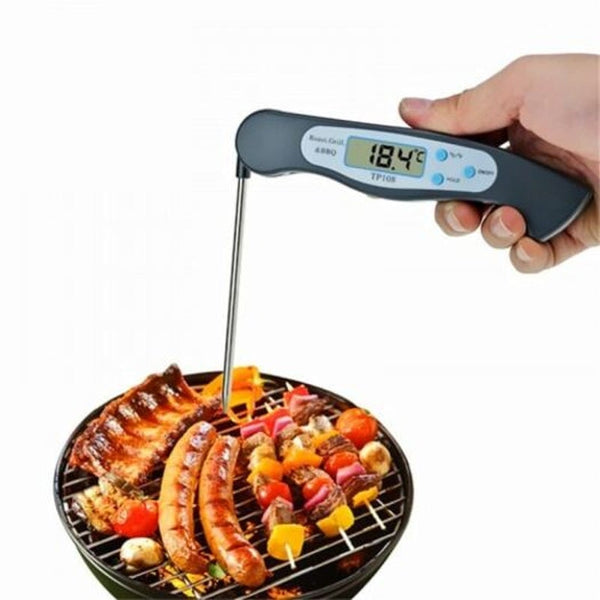 Digital Kitchen Cooking Food Folding Thermometer Black Cooking Thermometers